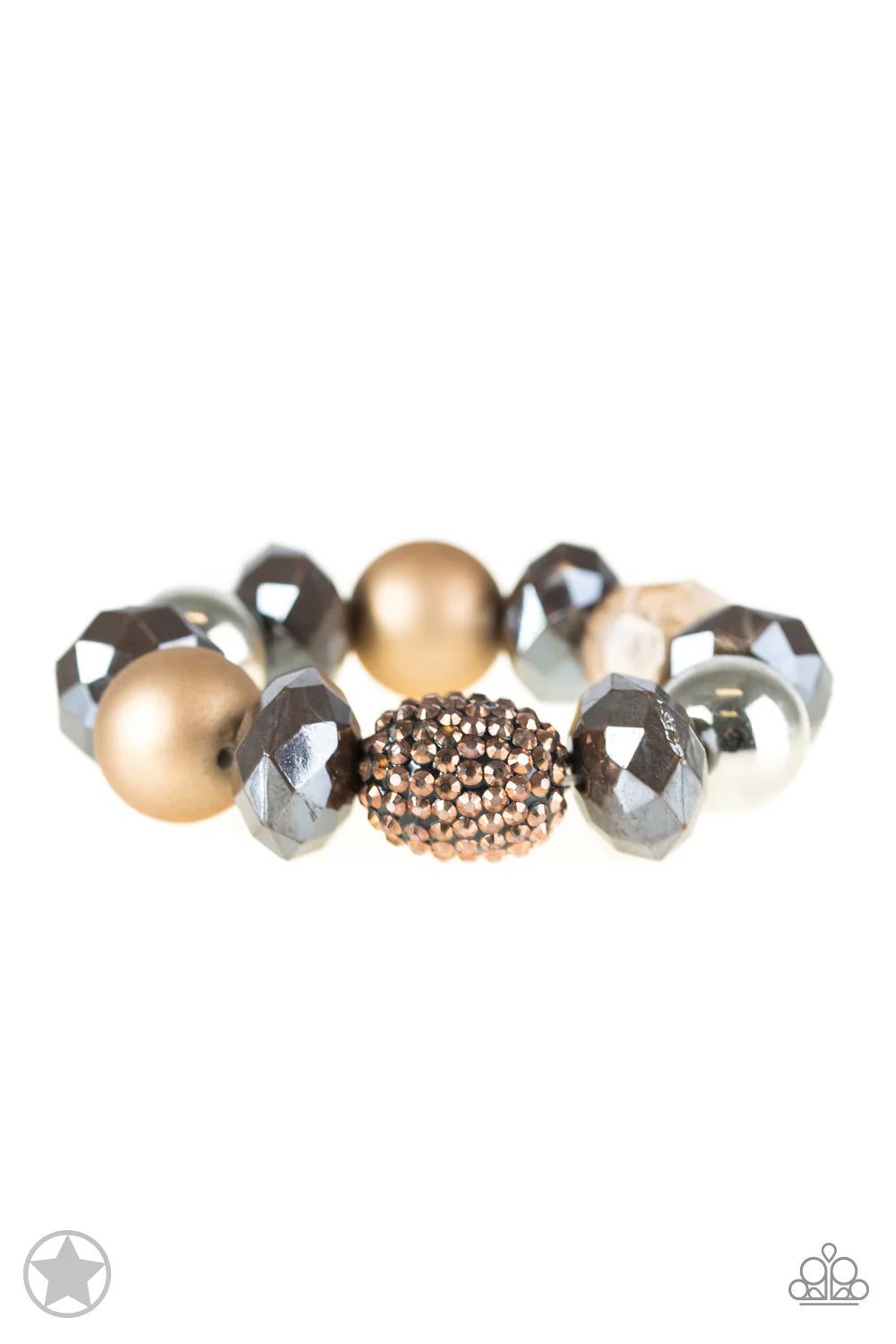 Paparazzi ♥ All Cozied Up - Brown ♥ Bracelet