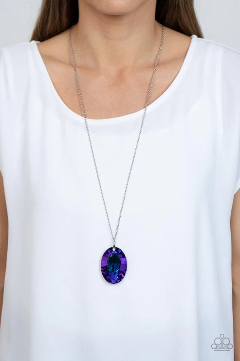 Paparazzi ♥ Celestial Essence - Blue ♥ Necklace