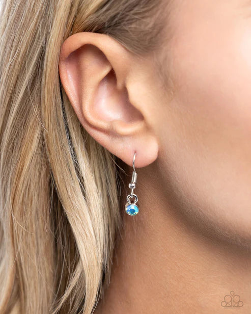 Paparazzi ♥ Festive Flight - Blue ♥ Necklace