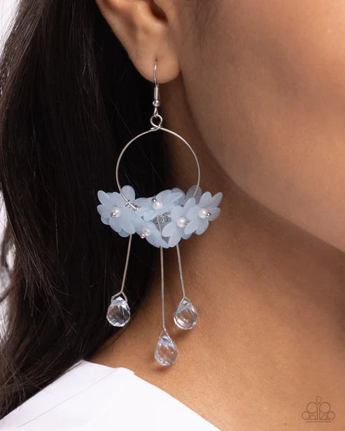 Paparazzi ♥ Whimsical Work - Blue ♥ Earrings