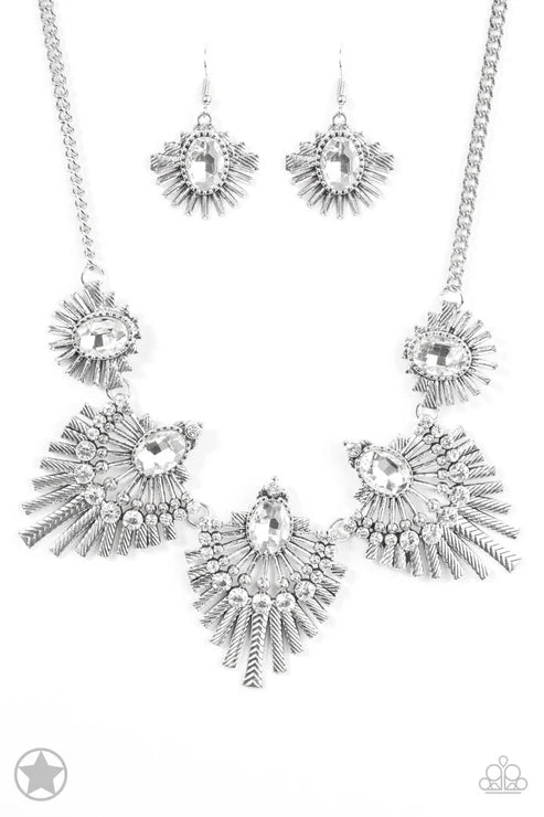 Paparazzi ♥ Miss YOU-niverse - Silver ♥ Necklace