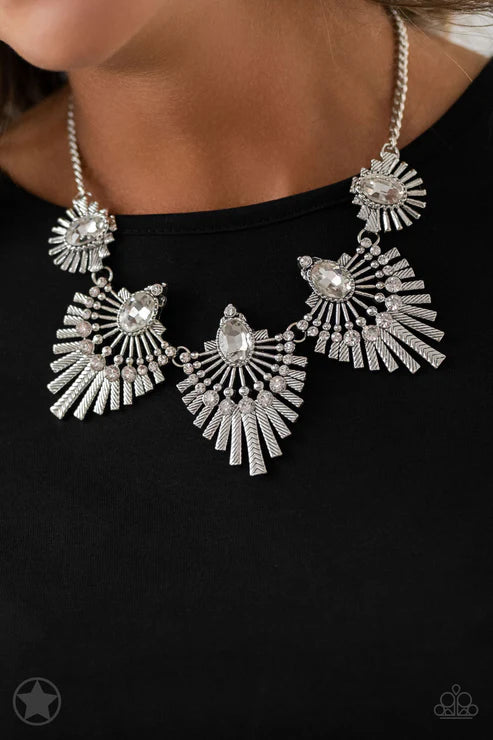 Paparazzi ♥ Miss YOU-niverse - Silver ♥ Necklace