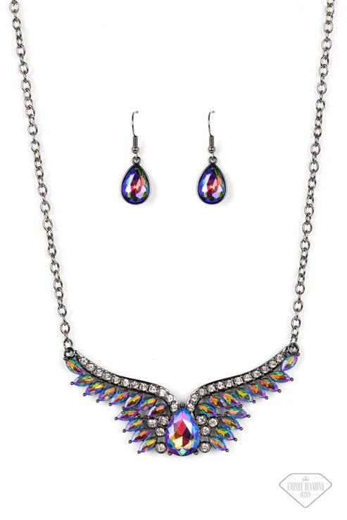 Paparazzi ♥ Smoldering Shimmer - Multi ♥ Necklace