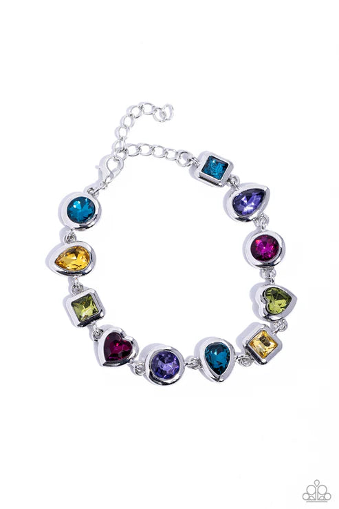 Paparazzi ♥ Actively Abstract - Multi ♥ Bracelet