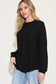 Basic Bae Full Size Ribbed Round Neck Long Sleeve T-Shirt