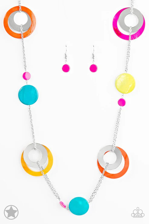 Paparazzi ♥ Kaleidoscopically Captivating - Multi ♥ Necklace