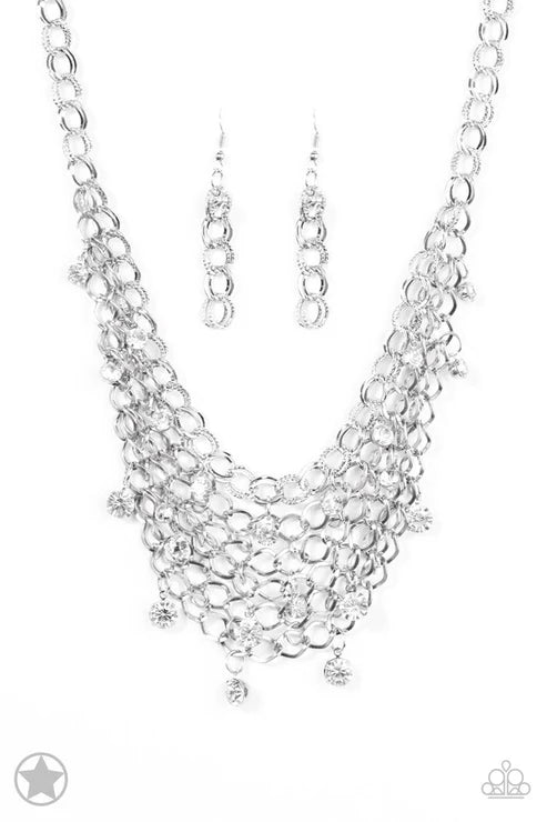 Paparazzi ♥ Fishing for Compliments - Silver ♥ Necklace