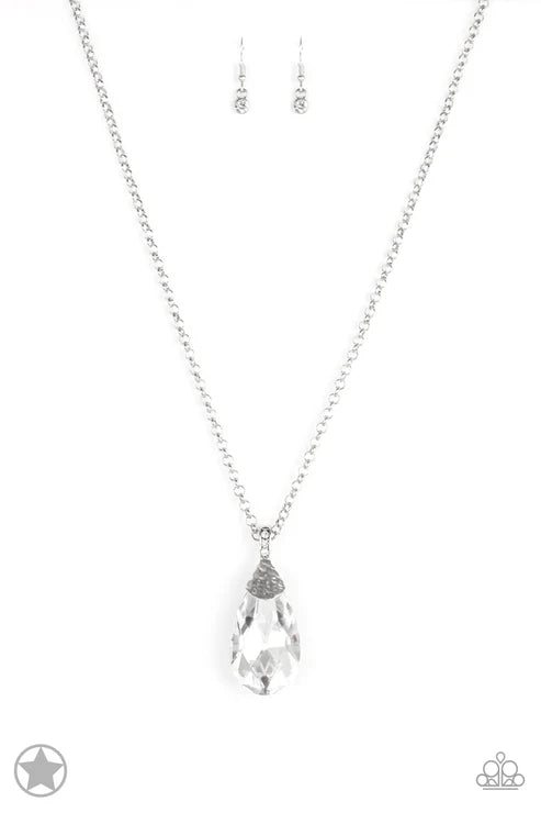 Paparazzi ♥ Spellbinding Sparkle - White ♥ Necklace