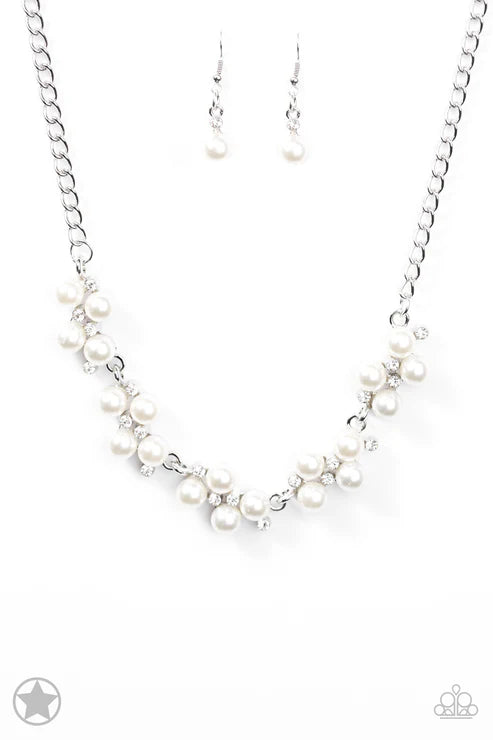 Paparazzi ♥ Love Story - White ♥ Necklace