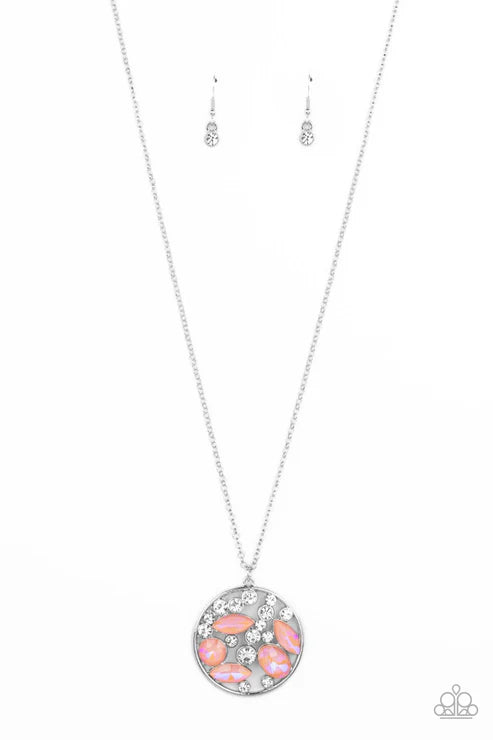 Paparazzi ♥ Iridescently Influential - Orange ♥ Necklace