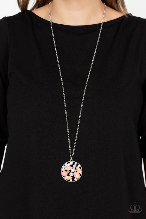 Paparazzi ♥ Iridescently Influential - Orange ♥ Necklace