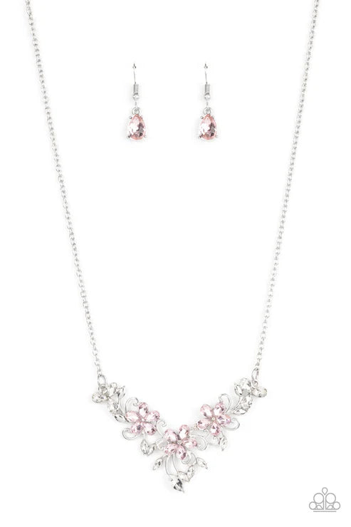 Paparazzi ♥ Floral Fashion Show - Pink ♥ Necklace