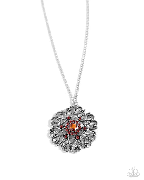 Paparazzi ♥ Jovial Jubilee - Brown ♥ Necklace