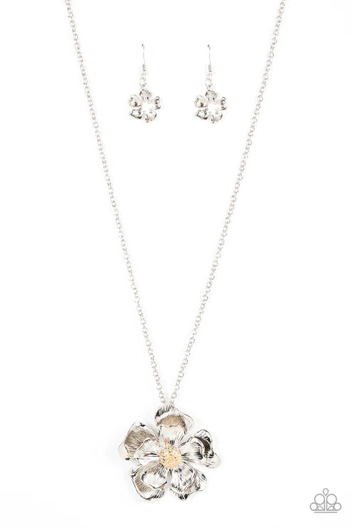 Paparazzi ♥ Homegrown Glamour - Silver ♥ Necklace
