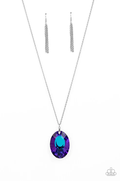 Paparazzi ♥ Celestial Essence - Blue ♥ Necklace