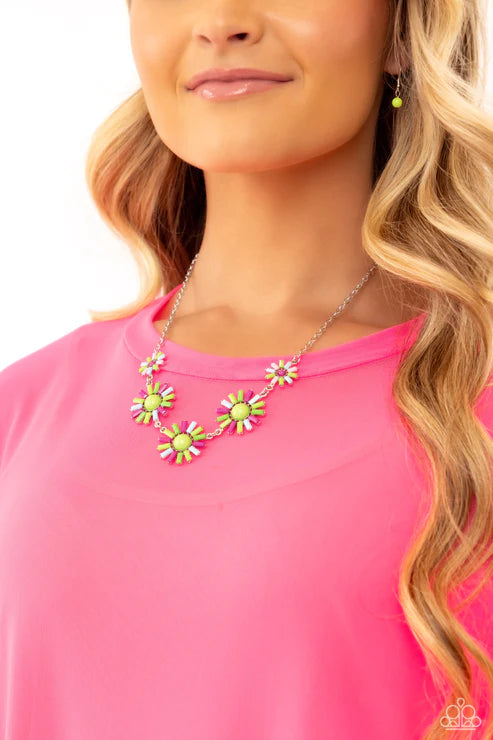 Paparazzi ♥ SUN and Fancy Free - Multi ♥ Necklace