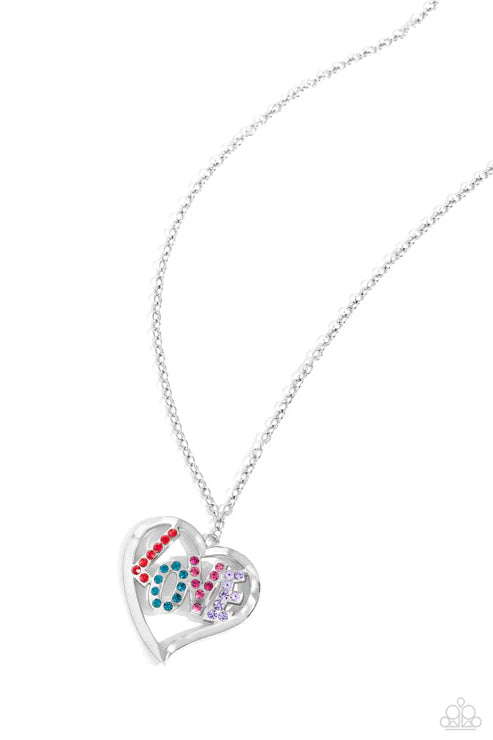 Paparazzi ♥ Loving Landmark - Red ♥ Necklace
