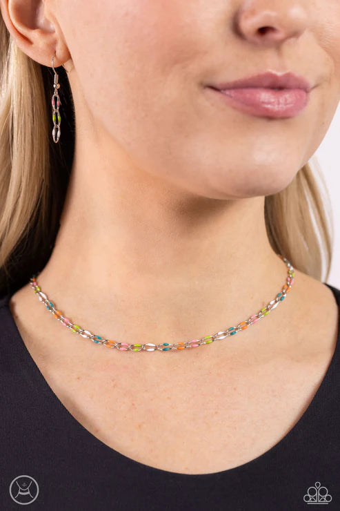 Paparazzi ♥ Admirable Accents - Multi ♥ Necklace