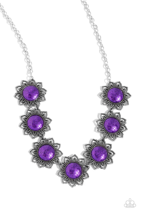 Paparazzi ♥ The GLITTER Takes It All - Purple ♥ Necklace