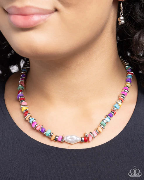 Paparazzi ♥ Seasonal Socialite - Multi ♥ Necklace