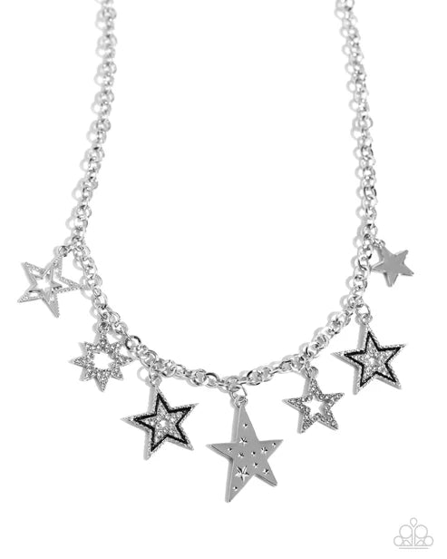 Paparazzi ♥ Starstruck Sentiment - Black ♥ Necklace