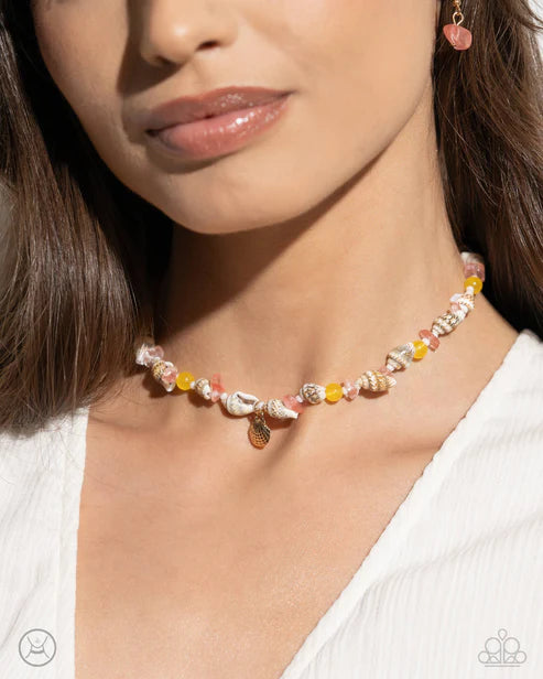 Paparazzi ♥ SAND-sational Season - Multi ♥ Necklace