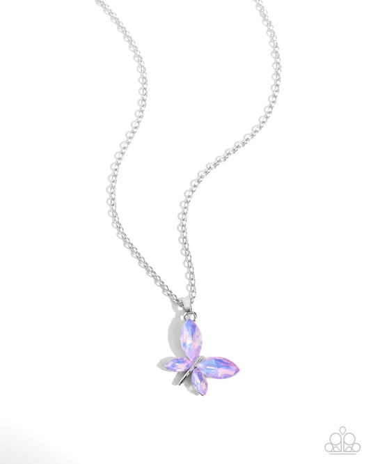 Paparazzi ♥ Aerial Aria - Purple ♥ Necklace