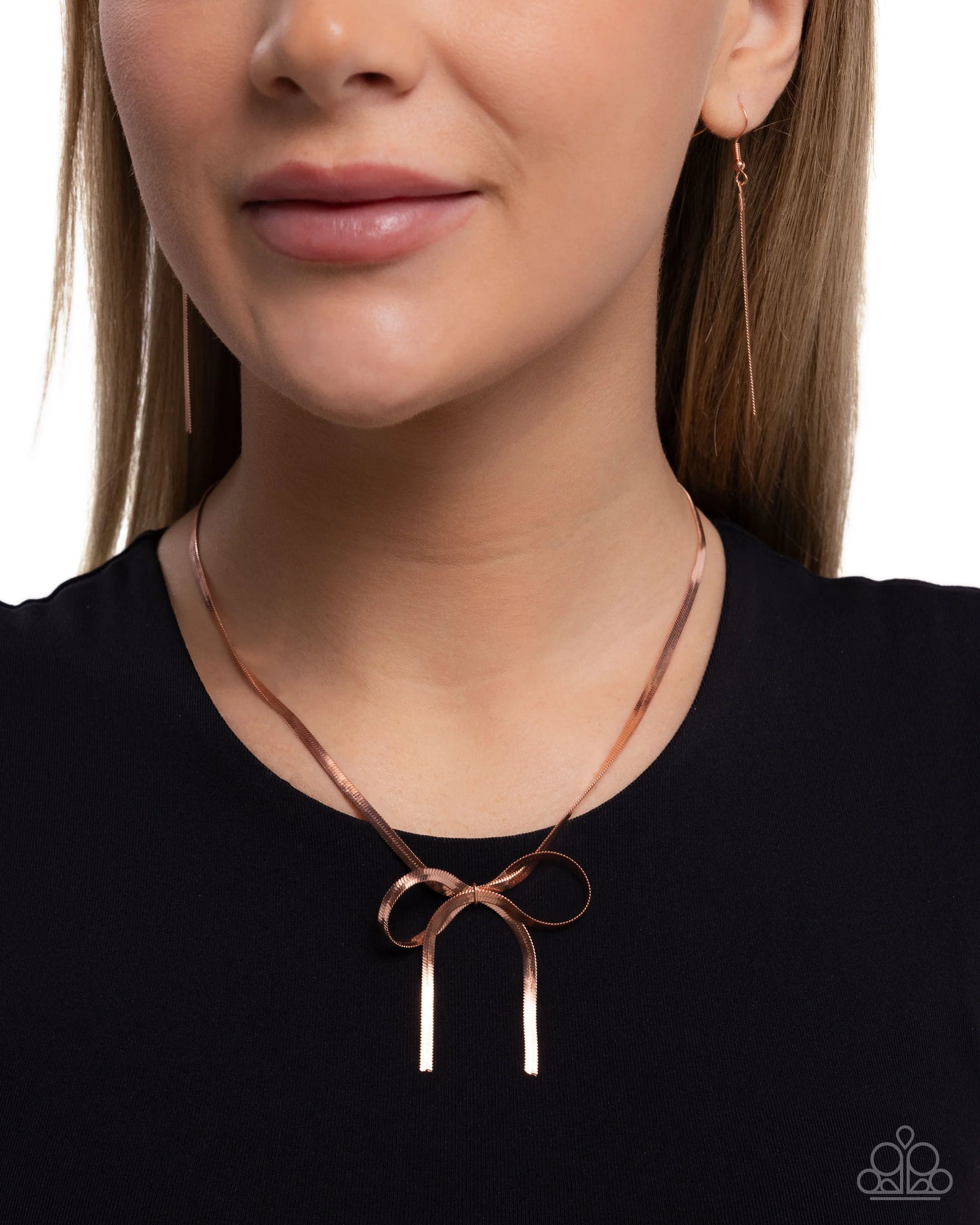 Paparazzi ♥ Ladylike Legato - Copper ♥ Necklace