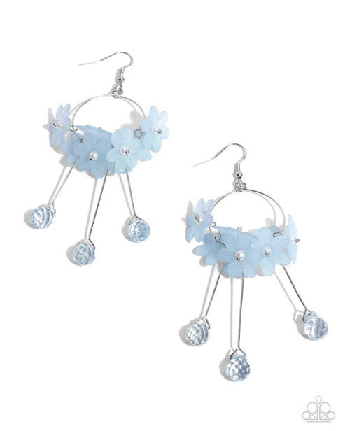 Paparazzi ♥ Whimsical Work - Blue ♥ Earrings