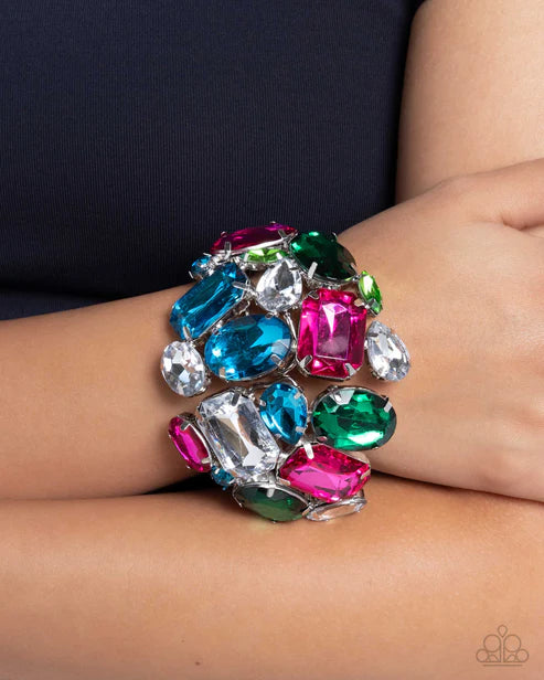 Paparazzi ♥ Chic Coronation - Multi ♥ Bracelet