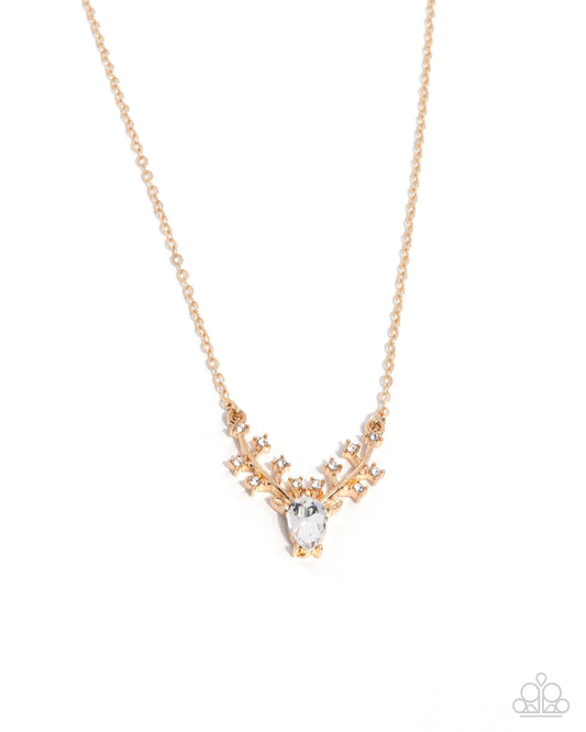 Paparazzi ♥ Sacred Stag ♥ Necklace