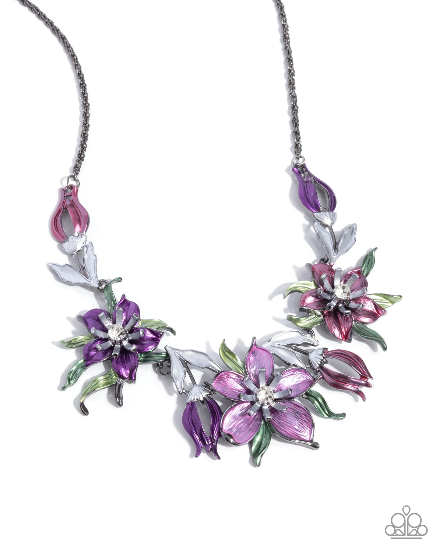 Paparazzi ♥ Floral Protocol - Multi ♥ Necklace