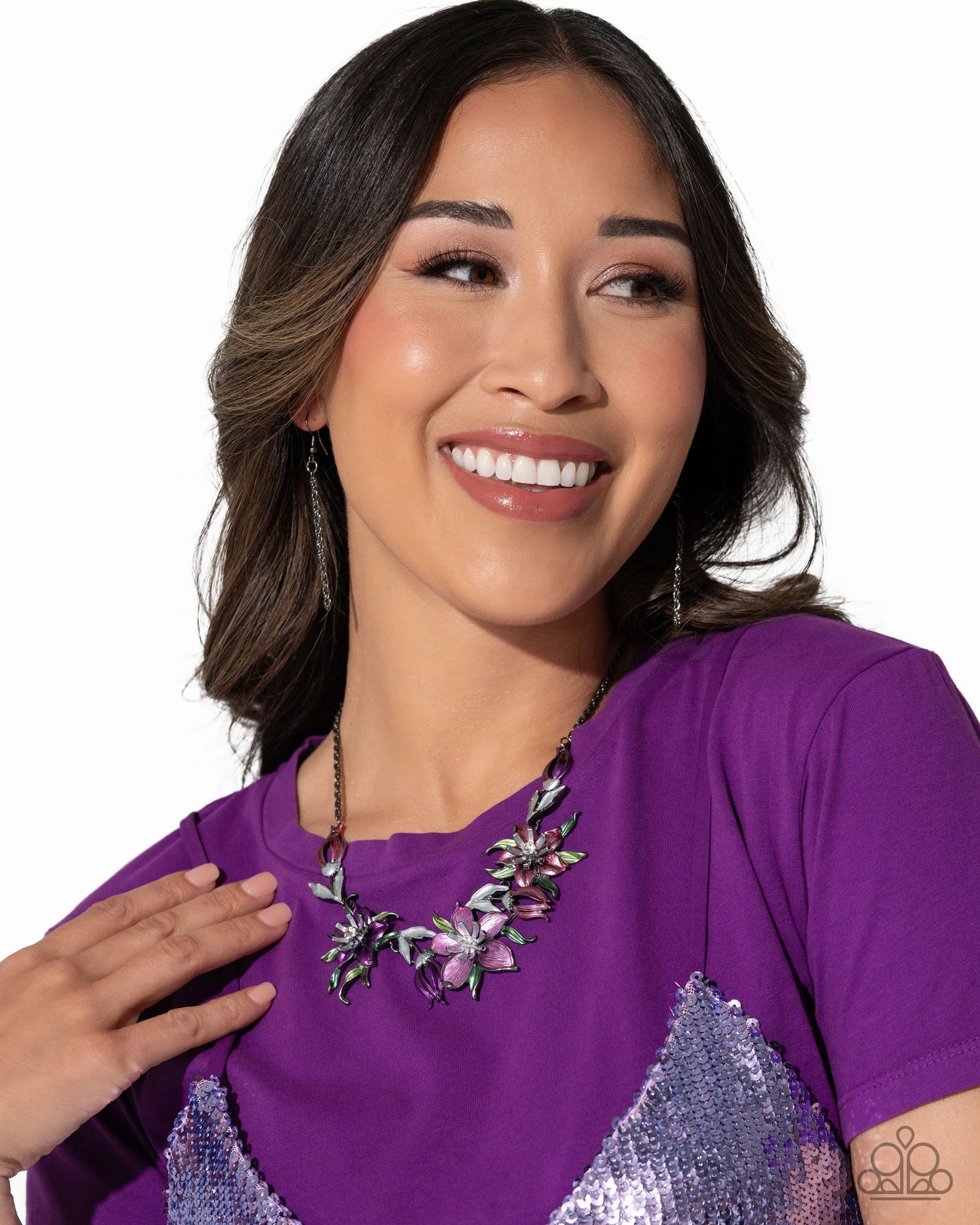 Paparazzi ♥ Floral Protocol - Multi ♥ Necklace