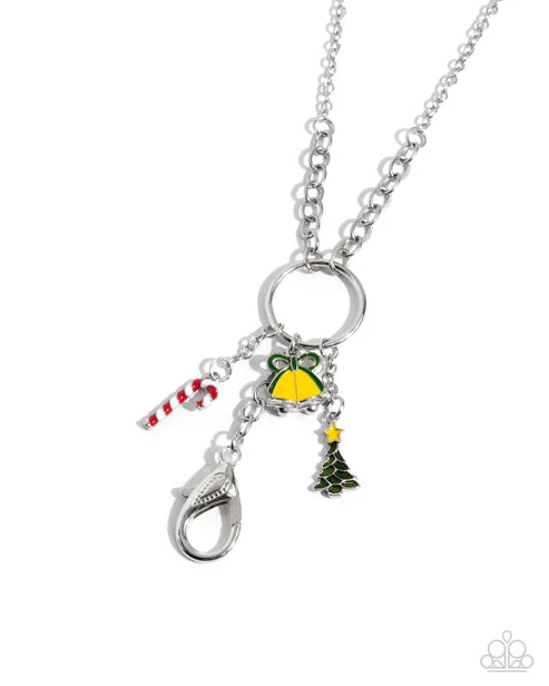 Paparazzi ♥ Christmas Morning - Multi ♥ Lanyard