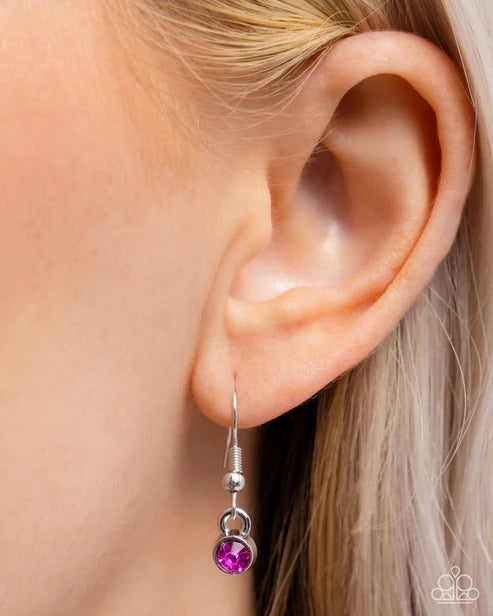 Paparazzi ♥ Courting Caliber - Pink ♥ Necklace